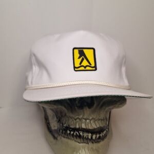 Vintage Yellow Pages White Logo Cap